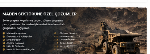 Maden çözümleri